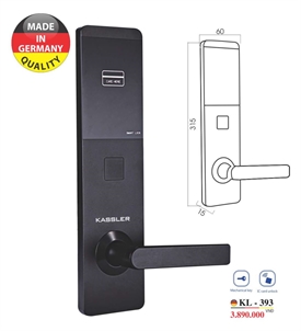 Khóa điện tử Kassler KL-393 - Chất liệu Titan chống oxy hóa